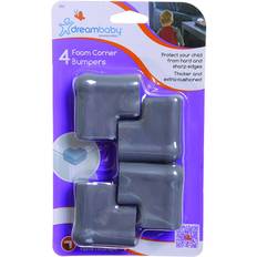 DreamBaby Sécurité Enfant DreamBaby Protection d'angle 4 pièces marron