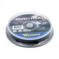 Traxdata DVD+R Colour 8.5GB 8x Spindle 10-Pack