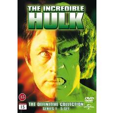 Incredible hulk dvd film Incredible Hulk: Complete series 1-5 box (23DVD) (DVD 2014)