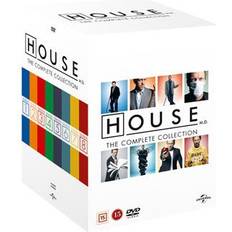 House M.D.: Sæson 1-8 Complete series (46DVD) (DVD 2013)