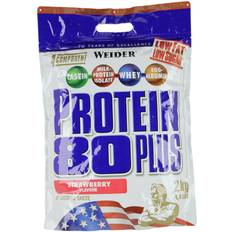 Jordgubbar - Kasein Proteinpulver Weider Protein 80 Plus Strawberry 2kg