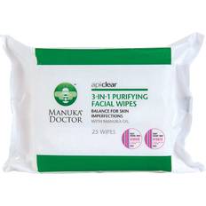 Manuka Doctor ApiClear 3 in 1 Purifying Facial Wipes 25-pack