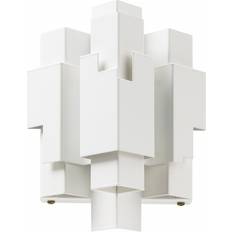 Built-In Switch Wall Flush Lights Örsjö Belysning Skyline Wall Flush Light 18cm