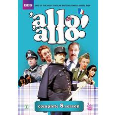 Allo allo dvd Allo allo!: Sæson 8 (Nyaste utgåvan) (2DVD) (DVD 2016)