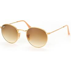 Ray-Ban RB3447 Redondo Metal Sunglass - Metallic Gold