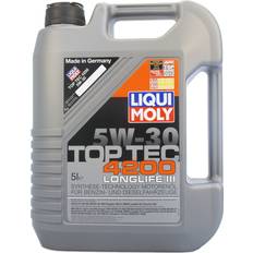 Entretien de voiture et accessoires pour véhicules Liqui Moly Top Tec 4200 5W-30 Huile moteur 5L