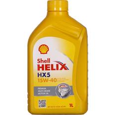 Shell Entretien de voiture et accessoires pour véhicules Shell Helix HX5 15W-40 Huile moteur 1L