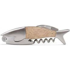 Wood Corkscrews Kikkerland Fish Corkscrew