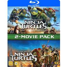 Ninja 2 in 1 Teenage Mutant Ninja Turtles 1+2 (2Blu-ray) (Blu-Ray 2016)