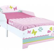 Worlds Apart Sängar Worlds Apart Girls’ Patchwork Snuggletime Toddler Bed 77x145cm