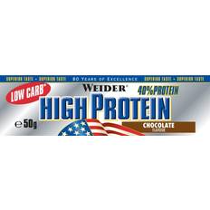 24 Stk. Riegel Weider 40% Low Carb High Protein Bar Chocolate 50g 24 Stk.