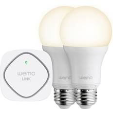 E26 LED-lampor Belkin F5Z0489 WeMo LED Lamp 9.5W E26 2 Pack Starter Kit