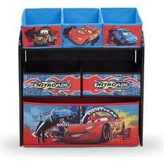 Non-Toxic Storage Boxes Delta Children Disney Cars Multi Bin Toy Organizer