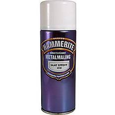 Metallfärger - Sprayfärg Målarfärg Hammerite Smooth Effect Metallfärg Vit 0.4L