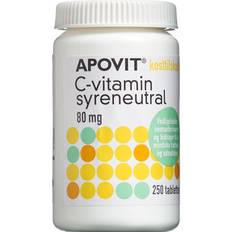 Apovit C-vitamin 80mg 250 stk