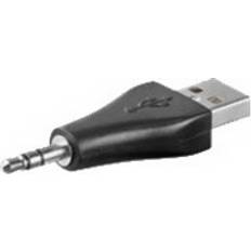 Kabler MicroConnect USB A - 3.5mm Adapter