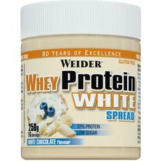 Hvid chokolade Proteinpulver Weider Whey Protein Spread White Chocolate 250g