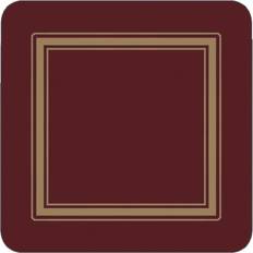 Pimpernel Classic Burgundy Glasunderlägg 6st