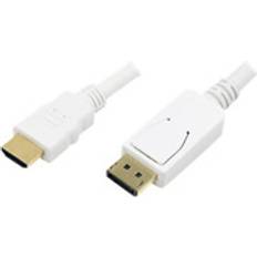 LogiLink DisplayPort - HDMI 2m