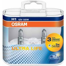 Osram Fordonsdelar Osram H1 64150ULT Ultra Life Halogen Lamps 55W 2-pack