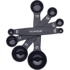 Stål - Svarta Måttsatser KitchenCraft Easy Store Magnetic Måttsats 4st