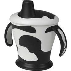 Negro Vasos con boquilla Canpol babies Taza Antigoteo Vaca 9M 250ml