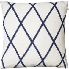 Chhatwal & Jonsson Ikat Orissa Cushion Cover White (50x50cm)