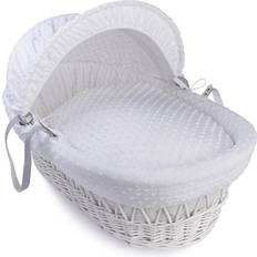 Polyester Babykörbe Clair De Lune Dimple Palm Moses Basket 25x75cm