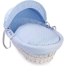 Bassinetts Kid's Room Clair De Lune Dimple Wicker Moses Basket 20.5x33.1"