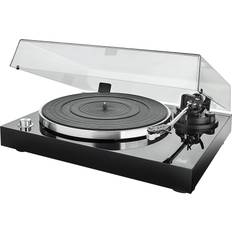 Dual Tourne-disques Dual Teufel DT 500 USB Platine vinyle Cellule à aimant Préamplificateur phono Noir