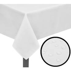 vidaXL 130802 5pcs Bordsduk Vit (130x170cm)