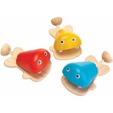 Tre Lekekastanjetter Plantoys Fish Castanet