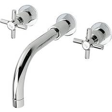 Wall Mounted Basin Taps Hudson Reed Tec TEX317 Chrome