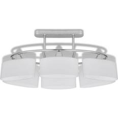 vidaXL Chrome Takplafond 25cm