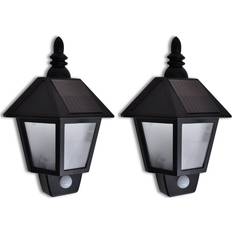 vidaXL Sol 2 Pack Väggarmatur 2st