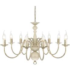 8 Lampade Lampade a Sospensione vidaXL Crystal Chandelier 8xE14 Lampada a Sospensione 80cm