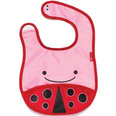 Skip Hop Zoo Tuck Away Baby Bib Livie Ladybug