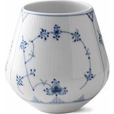 Royal Copenhagen Musselmalet Riflet Vase 20.5cm