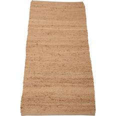 Boel & Jan Merida Matta Brun, Beige, Gul, Naturfarvet 70x140cm