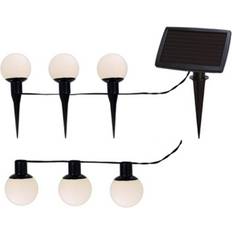 Star Trading Solar Garden Sticks With White Balls Bedlampe 9cm