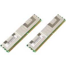 4 GB - DDR2 RAM minnen MicroMemory DDR2 667MHz 2x2GB ECC Reg (MMI1141/4096)