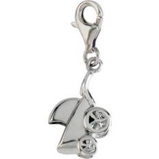 Da Capo Stroller Charm - Silver