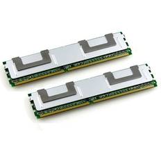 MicroMemory DDR2 kit 16 Go: 2 x 8 Go FB-DIMM 240-pin 667 MHz PC2-5300 Pleinement mémorisé ECC pour Fujitsu SPARC Enterprise T5120, T5220