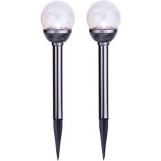 Star Trading Solar Energy Path Light With Crushed Glass Ball Bedlampe 28.5cm