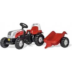 Rolly Toys Trampbilar Rolly Toys Kid Steyr Tractor with Roll Bar & Trailer
