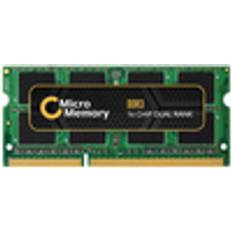 MicroMemory 4GB, DDR3, DDR3, Computer portatile, 1 x 4 GB