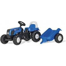 Plastica Auto a Pedali Rolly Toys Kid Landini Power Farm Trailer