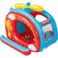 Plastleksaker Bollhavsset Fisher-Price Helicopter Uppblåsbart Bollhav - 25 bollar