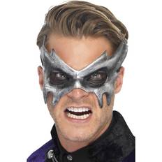 Grey Facemasks Fancy Dress Smiffys Phantom Masquerade Mask