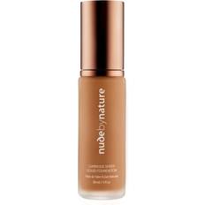 Nude by Nature Luminous Sheer Liquid Foundation W4 Brunette